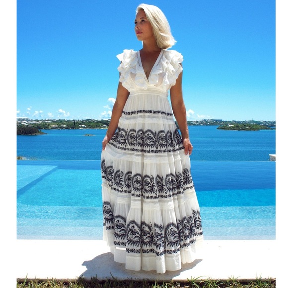 NWT Ulla Johnson Marjorie Dress in Blanc - Picture 10 of 16